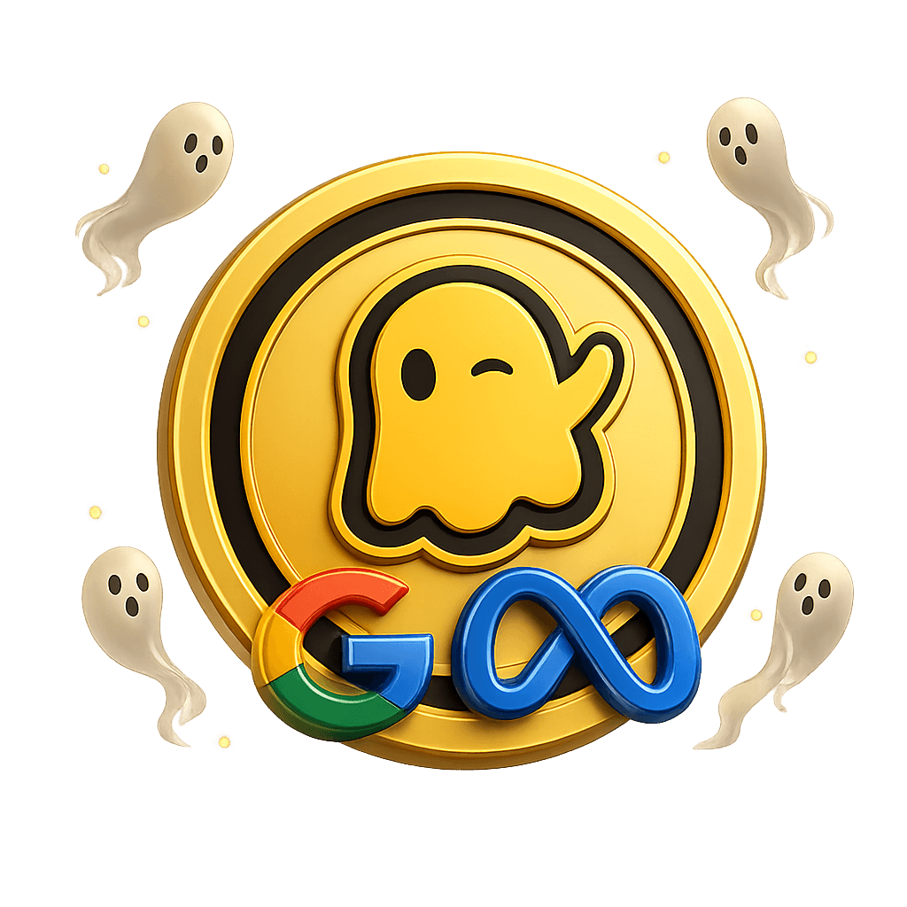 3D Google and Meta account request console